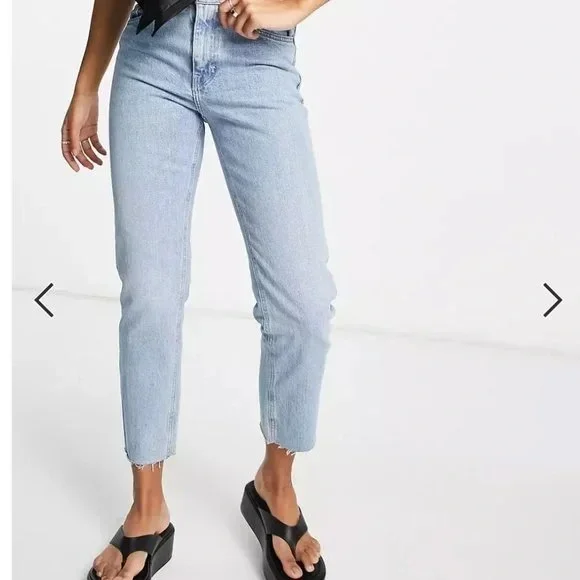 Topshop Straight Leg - Picture 3 of 8